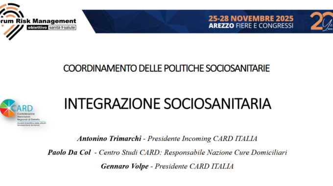 CARD Italia Al Forum Risk Management