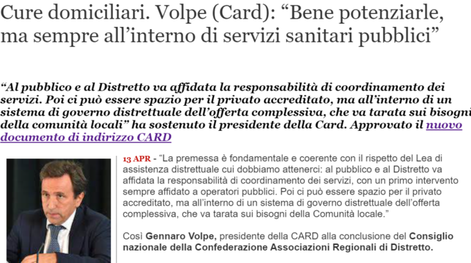 Volpe Card